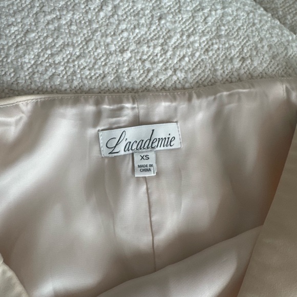 L'Academie x Marianna Dionira Maxi Skirt in Latte Beige size XS - Picture 3 of 4